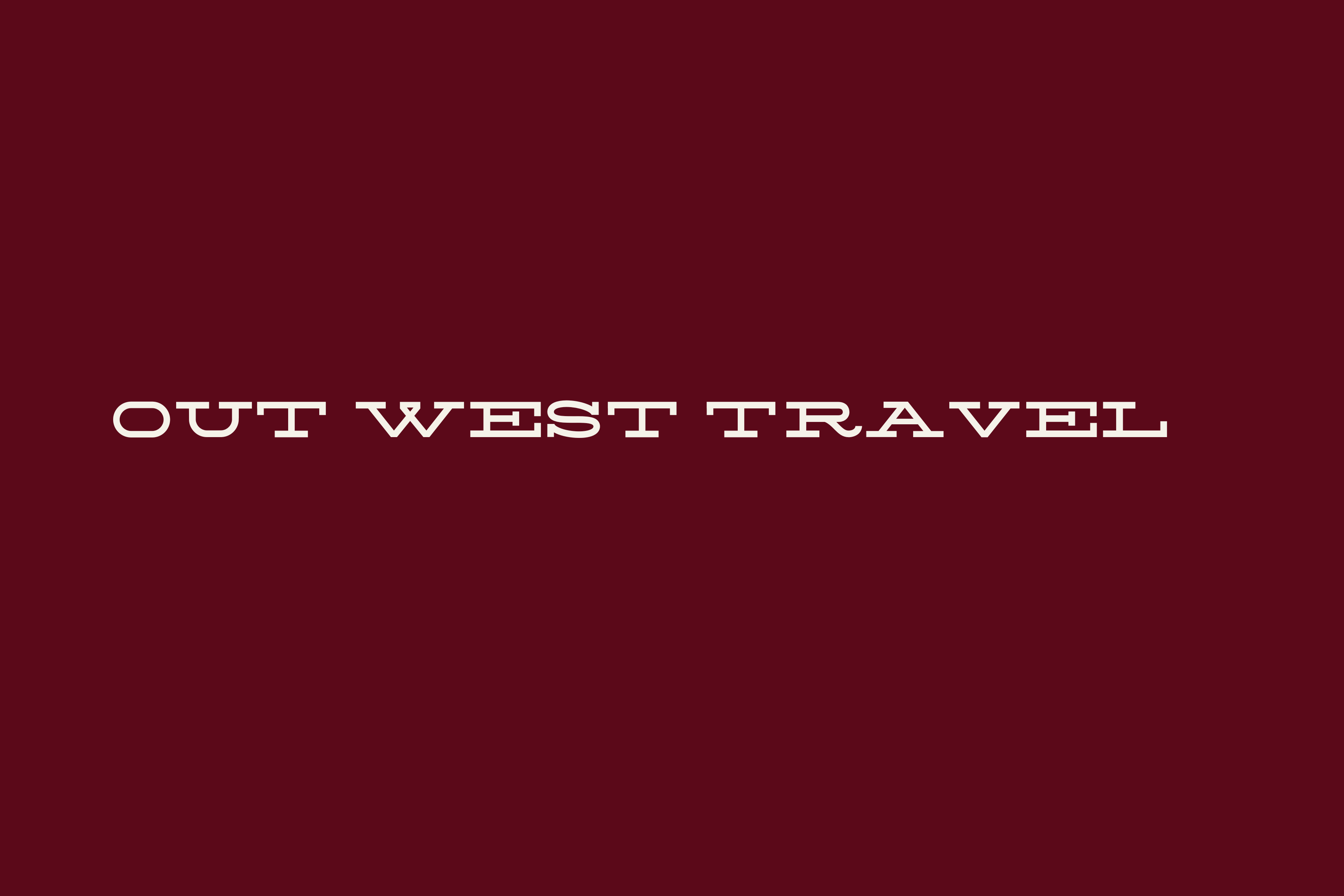 Out West Travel